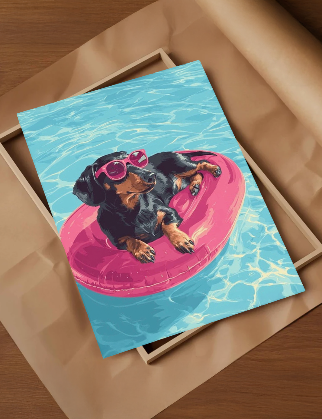 Poolside Pup