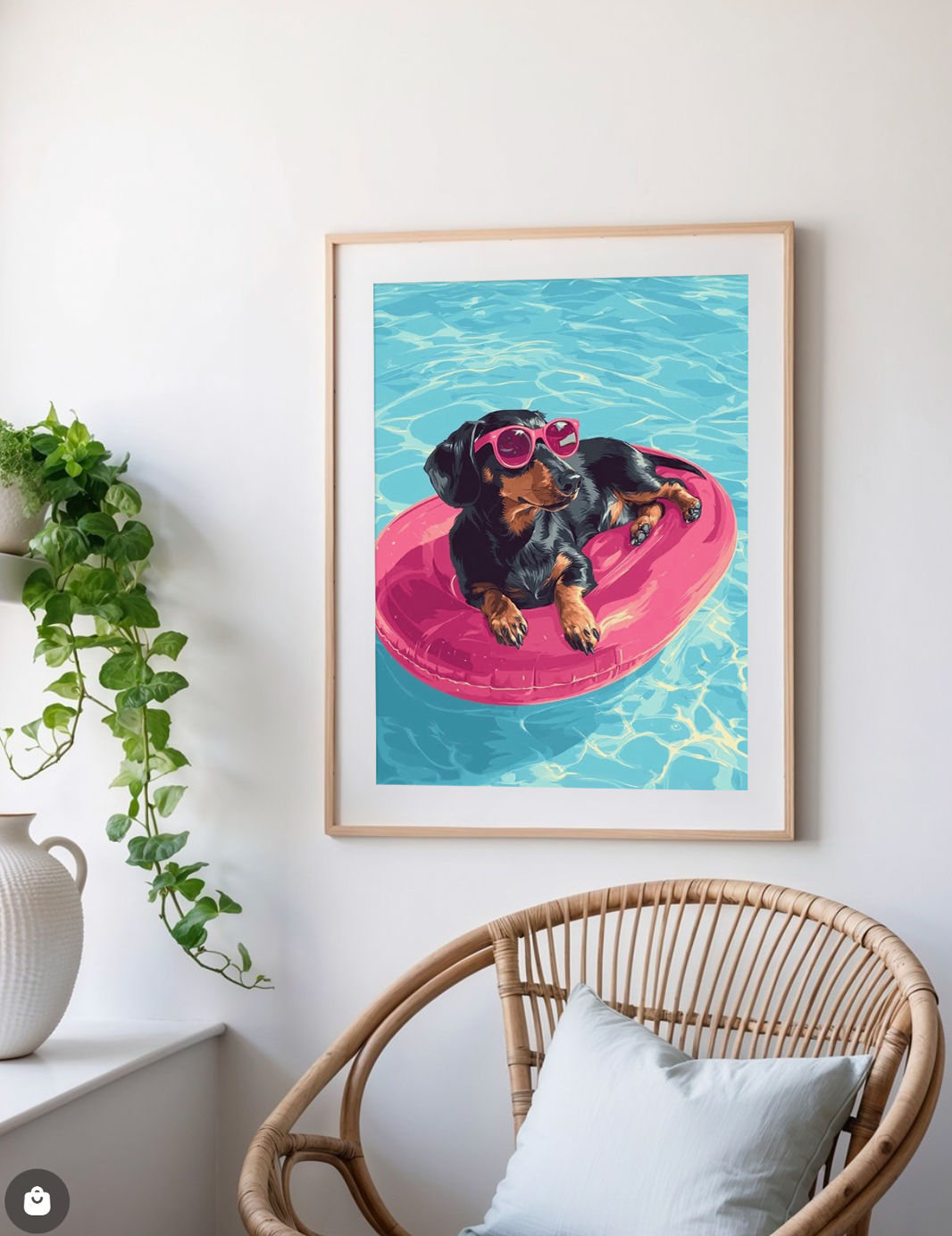 Poolside Pup