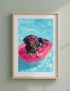 Poolside Pup